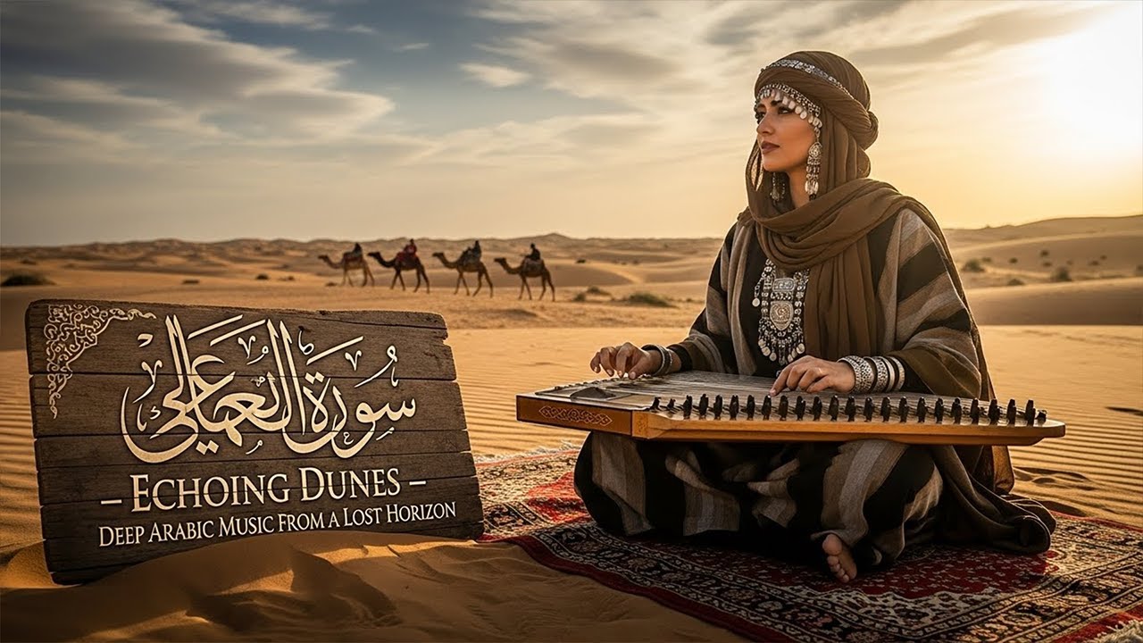 Soulful Waves of Arabic Deep House: Zhongruan, Violin, Piano & Darbuka
