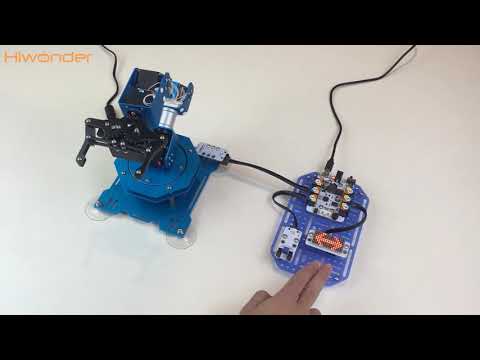 Gameplay 7: Line-tracking Sensor Detects the Direction of Object| Hiwonder xArm