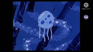 Губка Боб Дискотека вечеринка с медузой