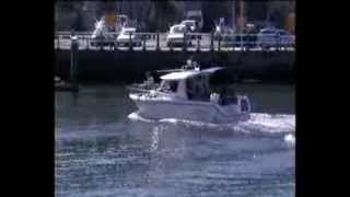 ARVOR 215 fishing Boat leaving Weymouth Harbour