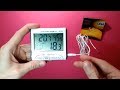 Electronic Thermometer DC103 Indoor and Outdoor & Weather Station For House - Unboxing and Test