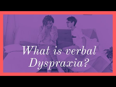 Video: Ano ang nagiging sanhi ng developmental verbal dyspraxia?