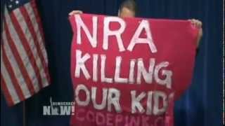 CODEPINK Disrupts NRA's Wayne LaPierre as He Calls for Guns in U.S. Schools