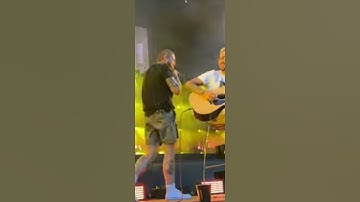 Thumbnail of How Post Malone treats his fans  #postmalone #love #respect #posty #shorts