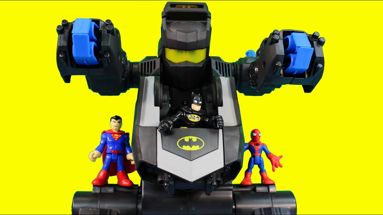 Imaginext Superman Controlled by Scarecrow Neurotoxin Flash Wolverine