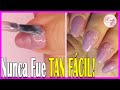 👉#15 Uñas de GEL FÁCILES con RUBBER BASE  💖 Fácil para hacer en CASA / CURSO GRATIS