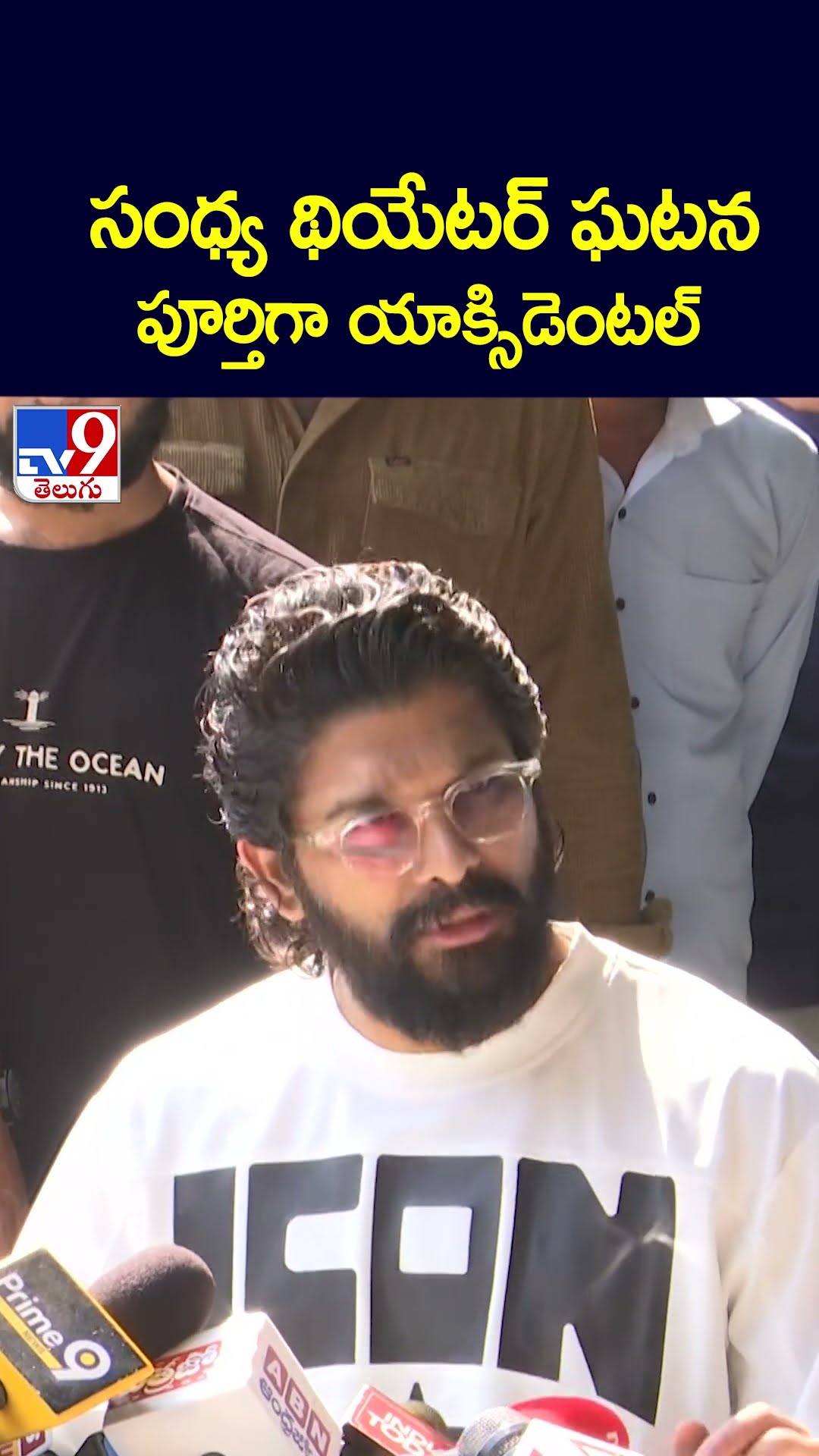 సంధ్య థియేటర్‌ ఘటన పూర్తిగా యాక్సిడెంటల్  : Allu Arjun - TV9