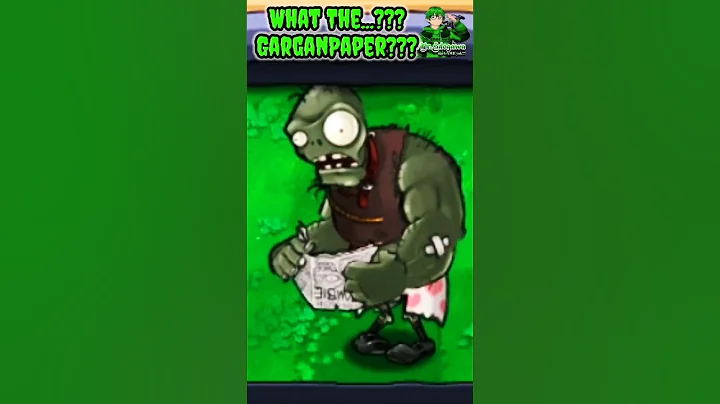 What The...??? GarganPaper??? Bad Animation - Plants Vs Zombies #shorts #PVZ #pvz2 #Pvzhack #PVZmod