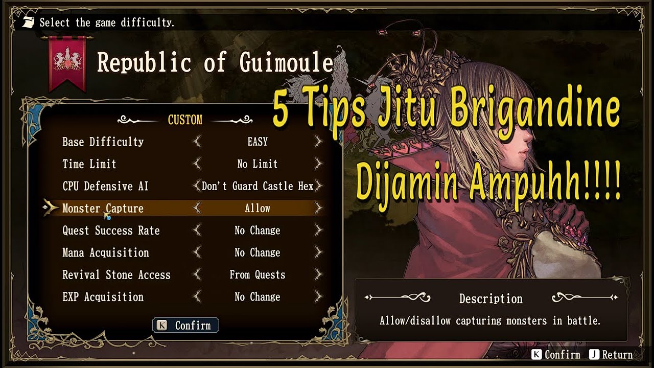 5 TIPS JITU MAINKAN GAME BRIGANDINE THE LEGEND OF RUNNERSIA YouTube
