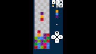 Drop n Merge Numbers: Match 3 Block Puzzle screenshot 2