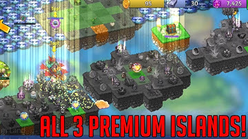 Buying All 3 Premium Islands | Merge Dragons