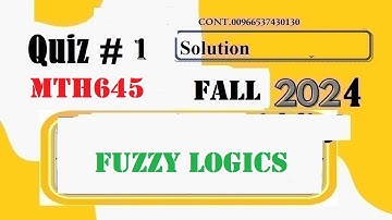 mth645 quiz 1 solution fall 2024|mth 645 quiz 1 solution fall 2024|mth 645 quiz no 1  2024