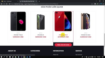 Demo website bán hàng (gồm phân hệ admin và client) (Express Js + Mongodb)