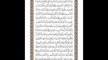 الوجه 122 من القرآن مكرر ١٠ مرات مع الآيات | سورة المائدة | الشيخ خليفة الطنيجي
