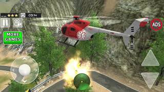 hélicoptère feu vigueur 2018 #7 stage (8-12) helicopter games! Android Gameplay screenshot 1