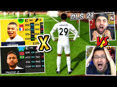 DLS 21 ! NEYMAR VE MBAPPE ÇIKTIII 😱 KAYBEDEN MBAPPE SİLİYOR ! DREAM LEAGUE SOCCER 2021 !