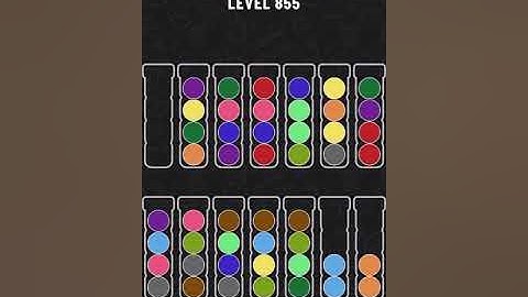 【Ball Sort Puzzle】Level.855