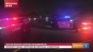 Man dead, Corpus Christi police officer in critical condition after shooting