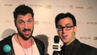 Maks Chmerkovskiy Red Carpet interview in Los Angeles California