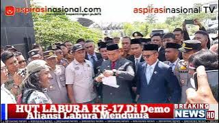 HUT LABURA KE-17 Di Demo Aliansi Labura Mendunia