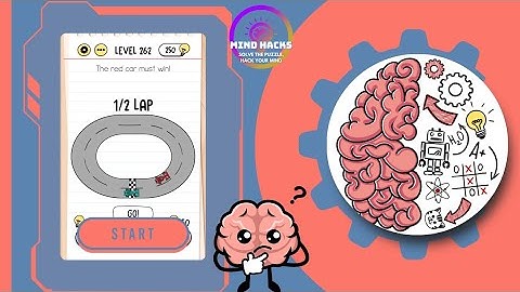 Brain Test: The red car must win! | Level 262