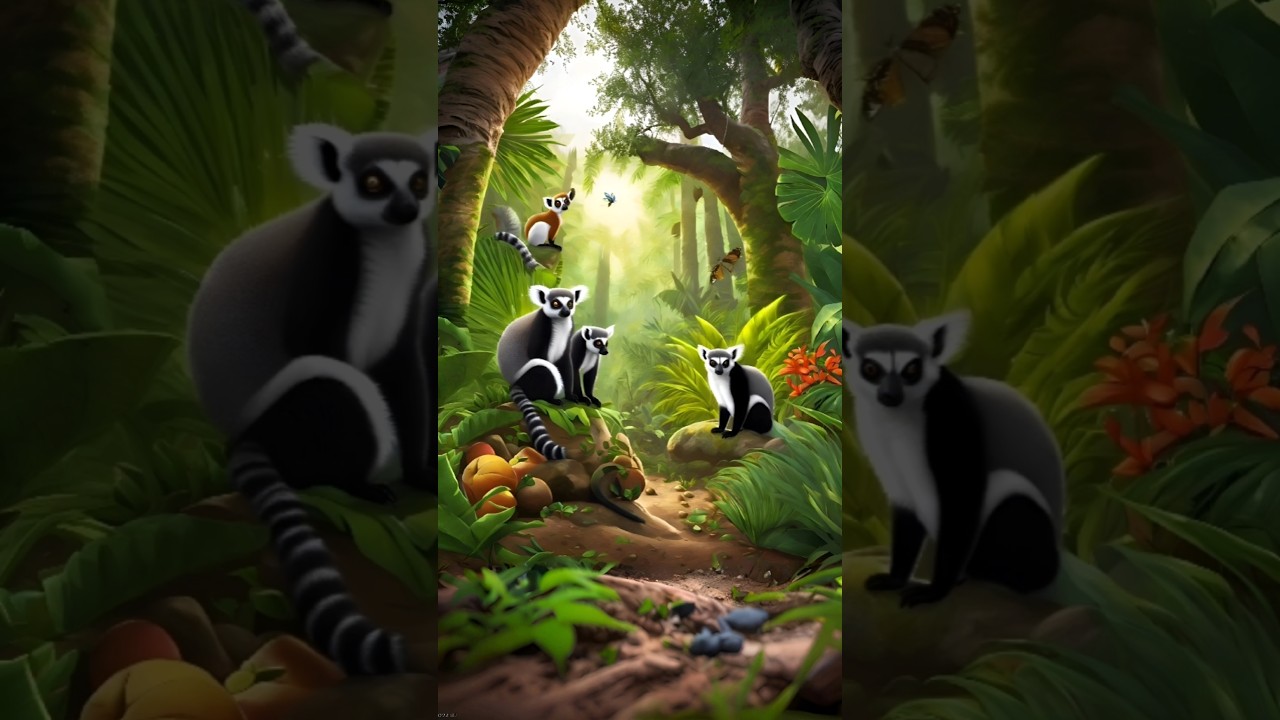 Lemurs' Foraging Secrets for Conservation!