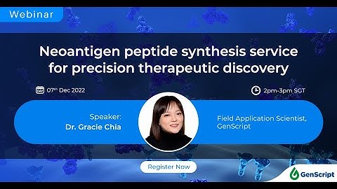 Neoantigen peptide synthesis service for precision therapeutic discovery