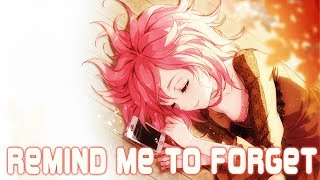 Nightcore - Remind Me to Forget[Lyrics]