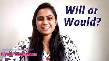 Correct use of will and would | Modal verbs in English Grammar part 1