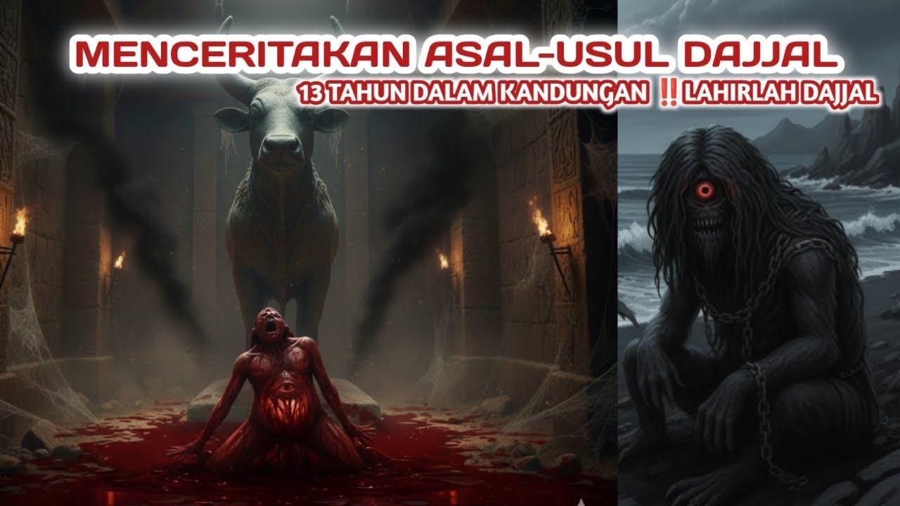 13 Tahun Dalam Kandungan 😱 Asal-usul Dajjal