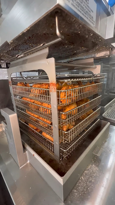 This pressure fryer can fry DOZENS of pieces of FRIED CHICKEN at once! #friedchicken #lasvegas