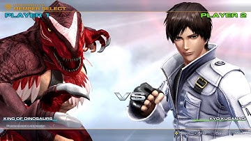 THE KING OF FIGHTERS XIV Demo Ver.2 - King OF Dinosaurs VS Kyo