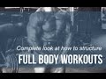 How I structure fullbody workouts