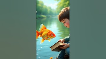 Fish🐠 & Boy Beautiful Aistory/ #fish #fishingvideo #boystory #aistory #aishorts #ai #cuteanimal #ai