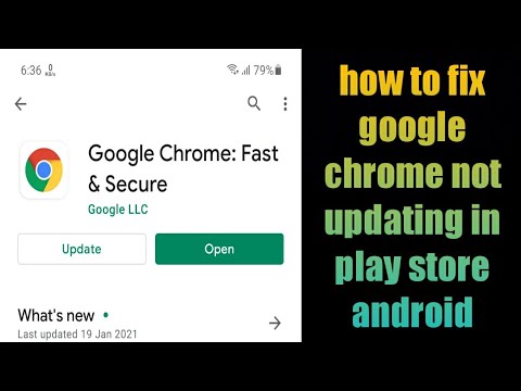 how to fix google chrome not updating in play store android 2021 hqdefault