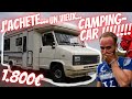 Jachete un vieux camping car 