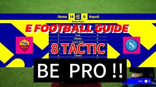 HOW TO BECOME PRO AT E FOOTBALL(8 AWESOME TACTIC)@play_efootball