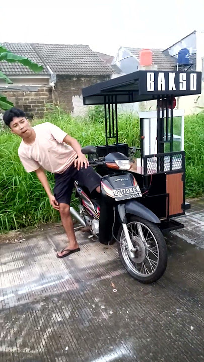 geobak bakso motor keliling ....kasep pisan ueyy. #gerobakmotor #gerobakusaha #gerobakbakso