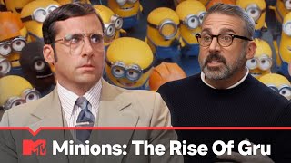 Steve Carell Talks Dream Anchorman Prequel \& Getting Into The Voice of Young Gru | MTV Movies