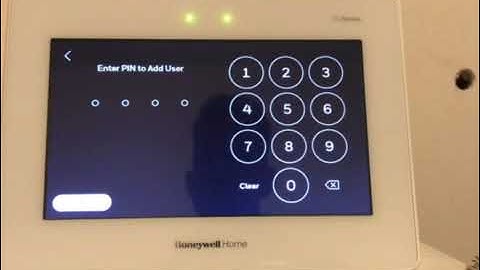 Honeywell Proa7 how to add codes part 1