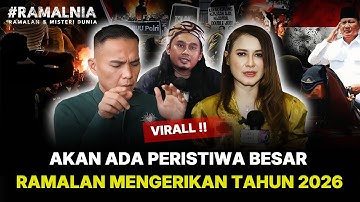 🔴TAHUN 2026 AKAN GELAP⁉️Paranormal Ungkap Ramalan Mengerikan Tentang Indonesia‼️😱 #RAMALNIA