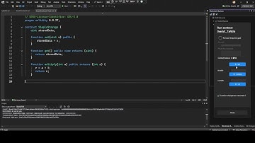 Run Solidity smart contracts right from Visual Studio using the StratisEVM extension