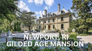 Golden Age Mansion in Newport, RI Home Tour Old Money Luxury