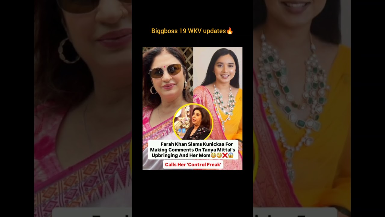 Biggboss 19 WKV updates. 