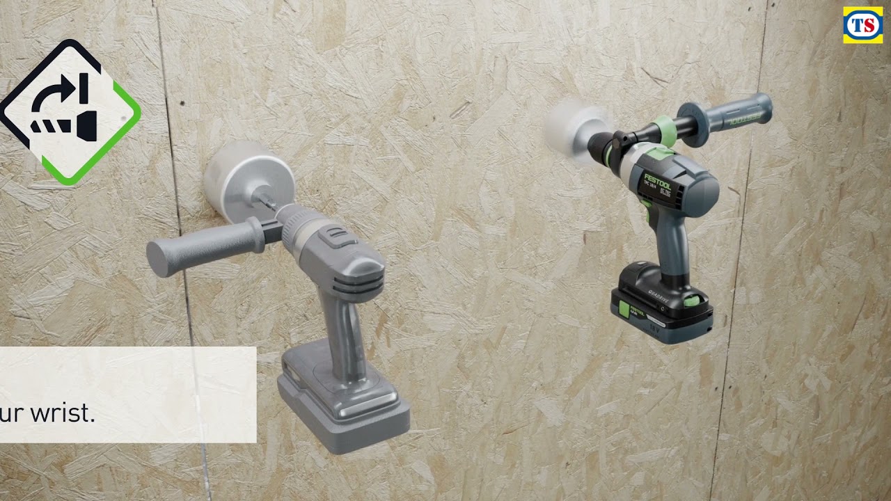 Festool TPC QUADRIVE 18V Combi Drill | Item 62614