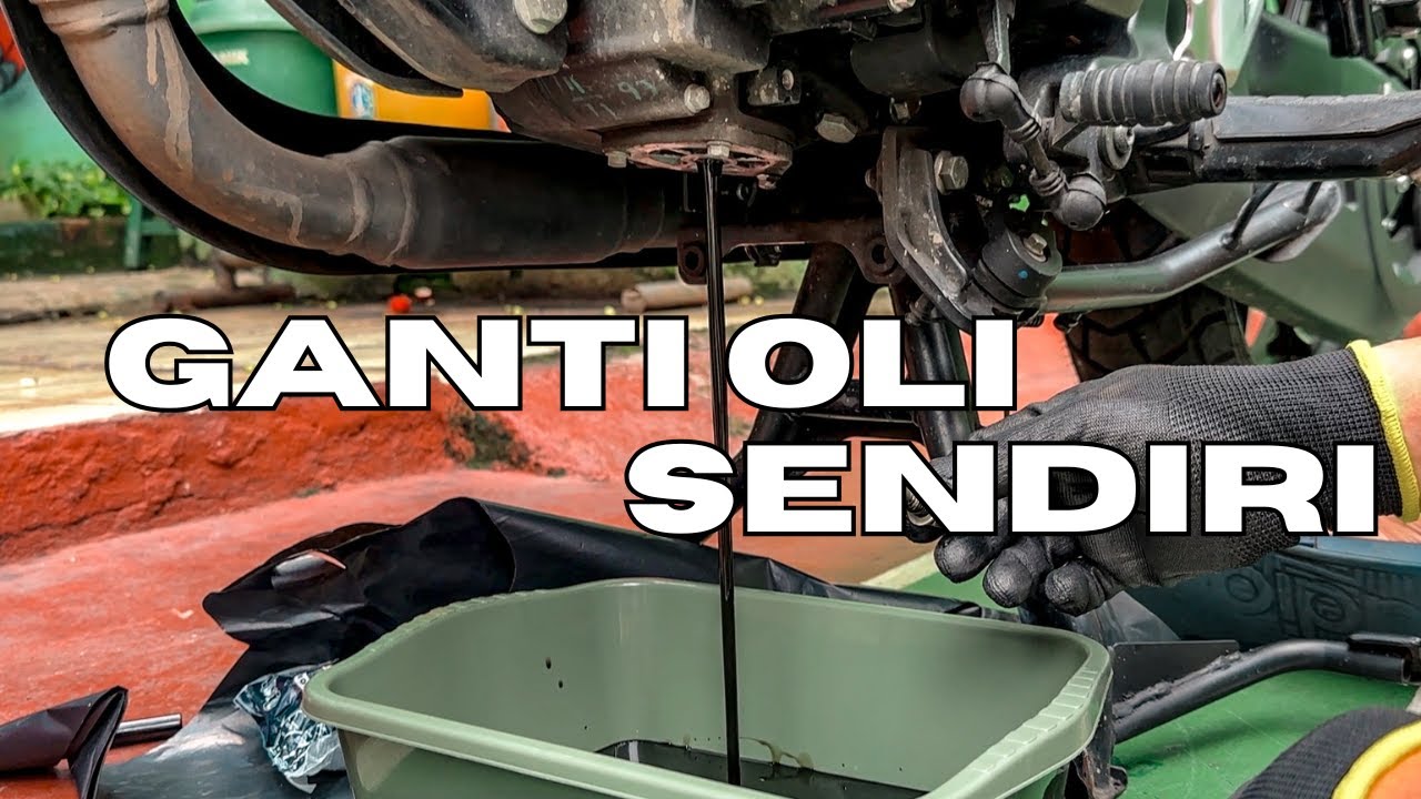 Ganti Oli TVS Ronin Di Rumah | Gampang Ternyata | TVS Ronin 225
