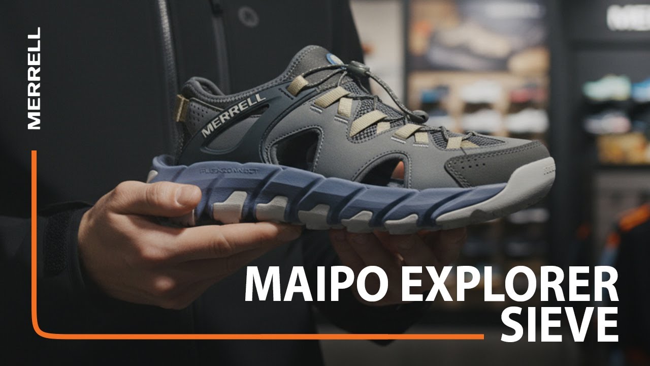 Merrell Maipo Explorer Sieve - YouTube