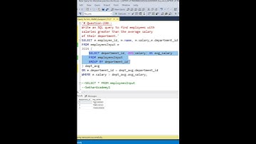 SQL Interview Question 230 || #sql #mysql #oracle #interview #shorts #reels #coding @SekharAcademy1
