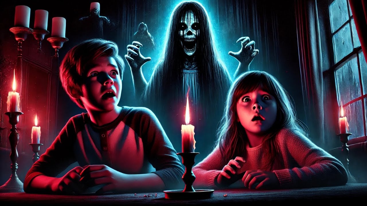 لعبة الشمعة المسكونة | استدعينا روح شريرة وما قدرنا نهرب! 🔥🔥#تحضير_الأرواح#قصص_رعب#جن