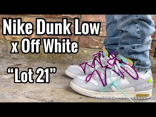 Off-White dunk low lot21